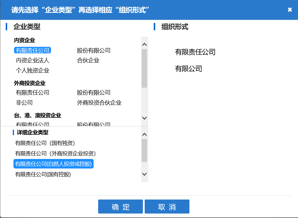 河南省分公司注冊流程組織形式選擇