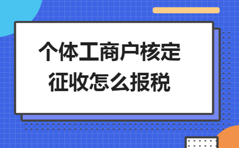 浙江省個(gè)體戶(hù)核定征收的標(biāo)準(zhǔn)辦理流程