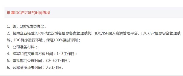云服務(wù)許可證idc申請要多久